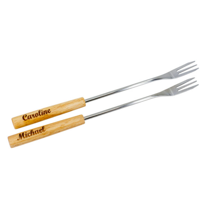 Fonduegabeln personalisiert