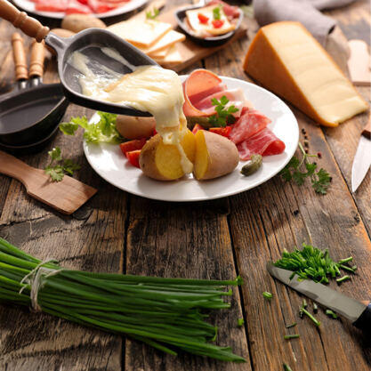 Schnittlauch-Raclette